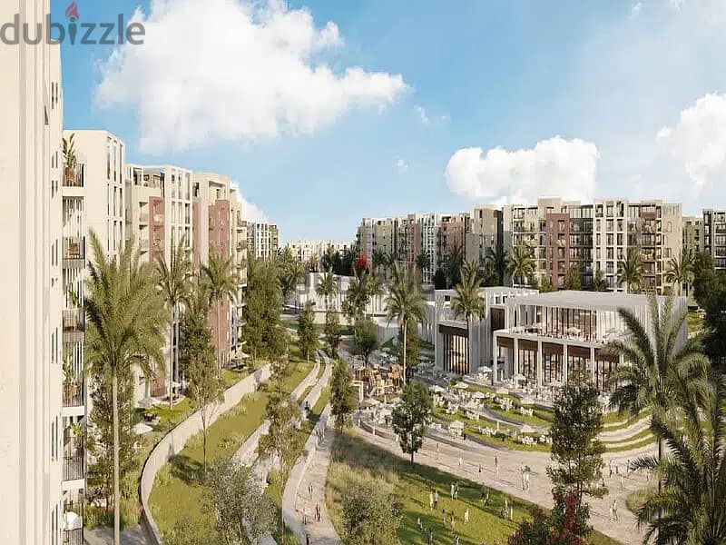for sale apartment prime location bahry on landscape with installment in zed east new cairo 10
