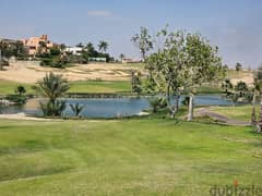 Apartment with garden, 150 sqm, corner with a direct view on the golf course, with a down payment of only 1,824,000 and immediate delivery in Obour Ci