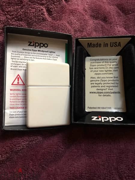 Zippo lighter original, Made In USA + box 2