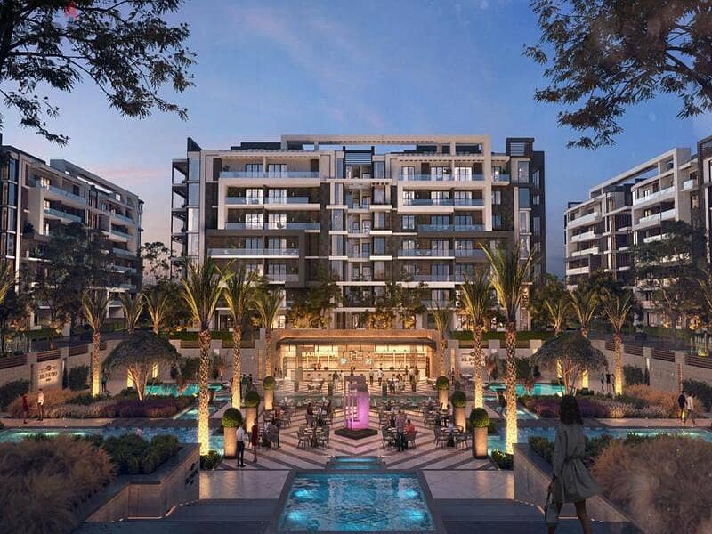 Own an apartment with a private garden and a 15% down payment in the heart of New Cairo, La Vista - Patio Oro 16