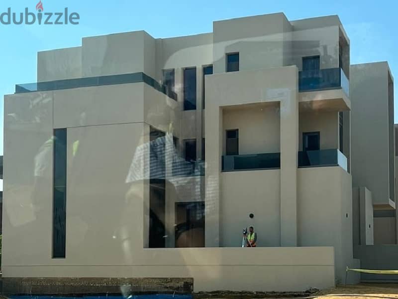 own Twin house villa in Waterway Villas , 361 sqm, in installments 12