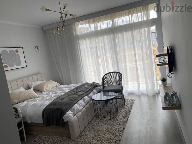 Ground floor apartment 160 sqm + garden 81 sqm located on the main 90th Street directly in the heart of the Fifth Settlement, Al Marasem Compound, Fif 7