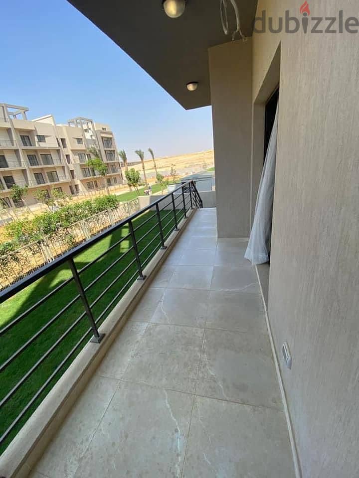Ground floor apartment 160 sqm + garden 81 sqm located on the main 90th Street directly in the heart of the Fifth Settlement, Al Marasem Compound, Fif 11