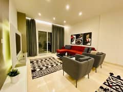 A fully furnished apartment for rent in Mivida Compound