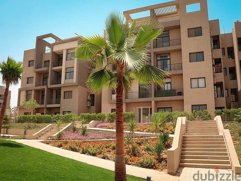 A fully finished, ultra-luxe apartment for rent, ready to move in, on the key, in the heart of Al Marasem Compound 1
