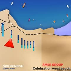 Celebration west beach - Ras El Hekma Downpayment 791 k