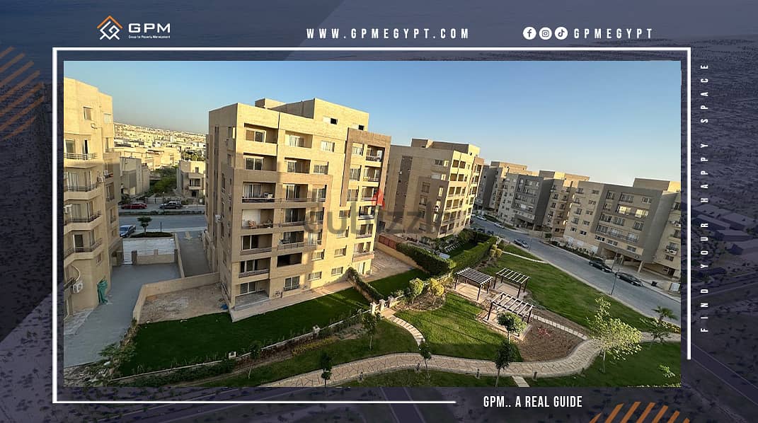 Apartment 210m for sale in The Square New Cairo ready to move view lagoon شقة للبيع في كمبوند ذا سكوير التجمع الخامس 1
