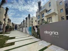 Double View Apartment, Ready To Move, Ultra Super Luxury Finishing, For Sale With Installments, Allegria Sodic, Sheikh Zayed