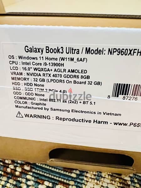 لابتوب سامسونج جلاكسي بوك 3 الترامن أمريكا Samsung Book 3 ultra Laptop 9