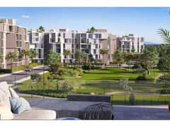 With an open view and landscape, own an apartment ready to move in at the lowest price in Palm Hills 0
