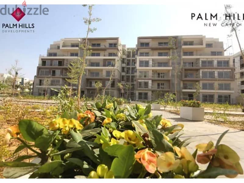 With an open view and landscape, own an apartment ready to move in at the lowest price in Palm Hills 5