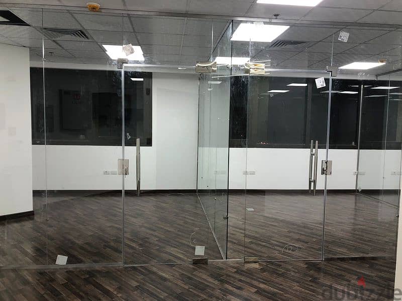 Fully finished office with air conditioners for rent in Park Mall - Mivida 1