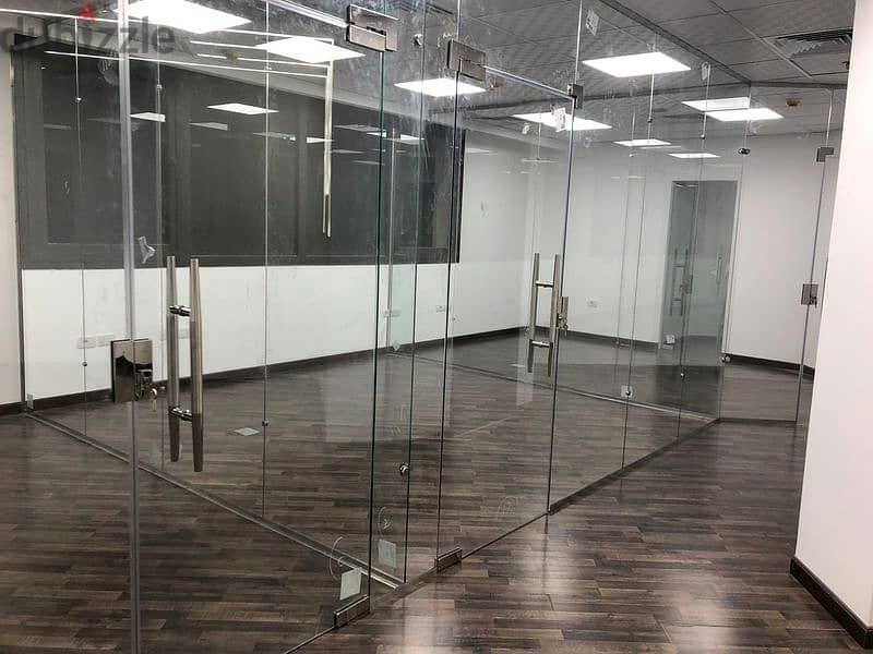 Fully finished office with air conditioners for rent in Park Mall - Mivida 3