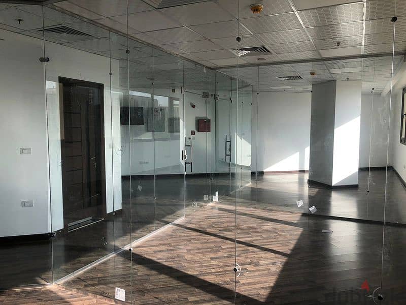 Fully finished office with air conditioners for rent in Park Mall - Mivida 7