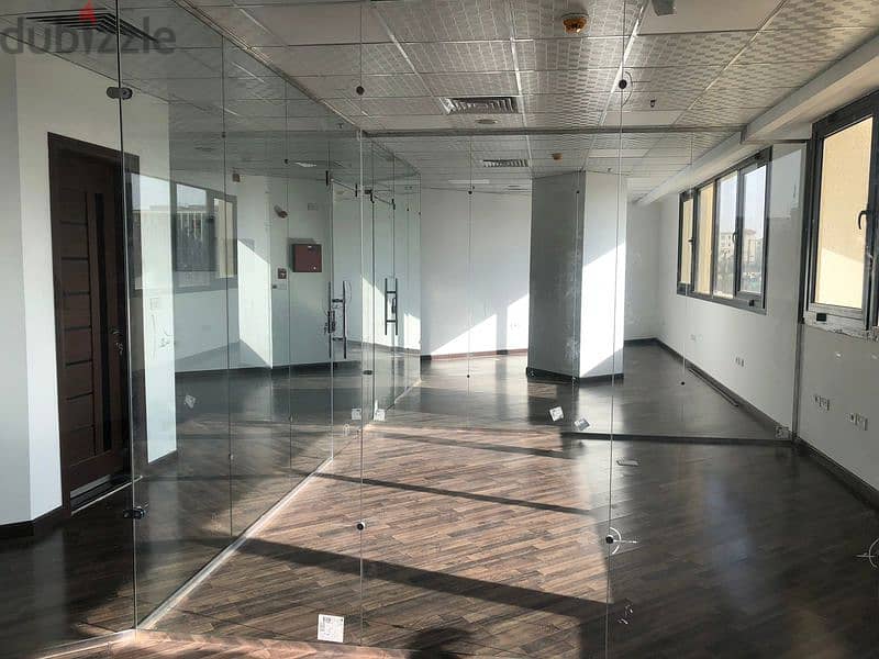 Fully finished office with air conditioners for rent in Park Mall - Mivida 8