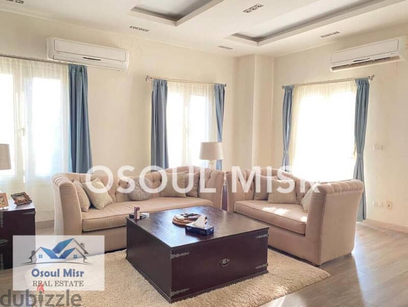 Apartment for sale in Mohandiseen, fully equipped, overlooking a garden 3