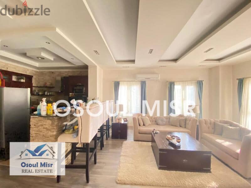Apartment for sale in Mohandiseen, fully equipped, overlooking a garden 5
