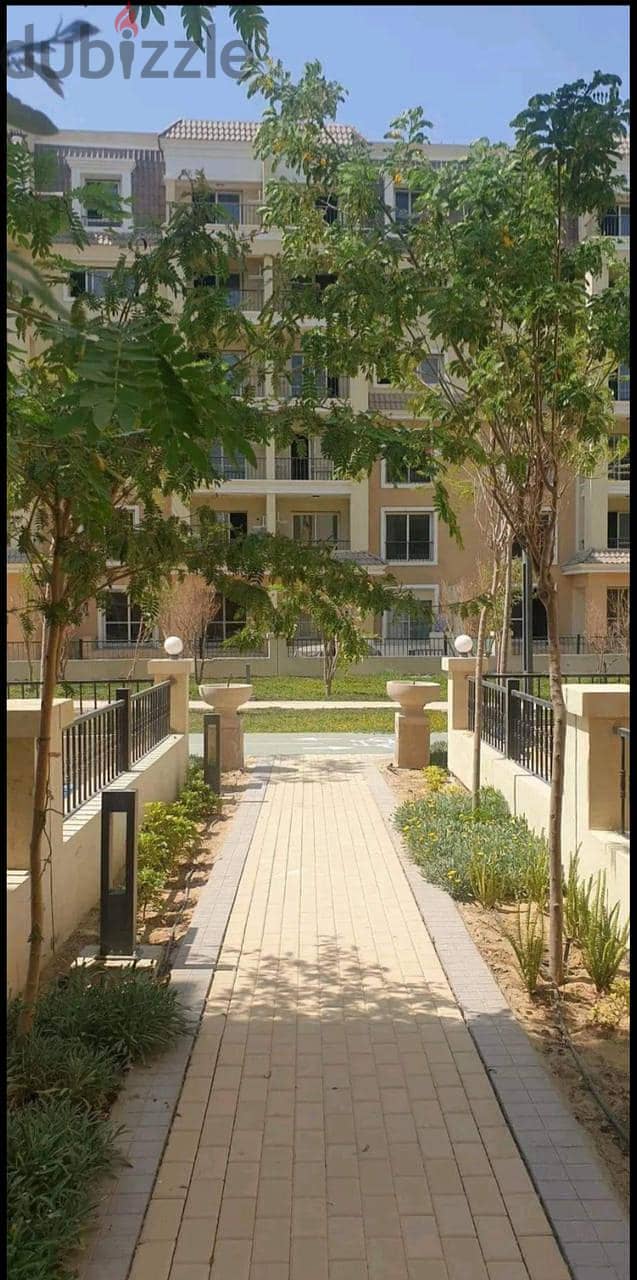 شقة للبيع 110م غرفتين بمقدم 500 الف فقط في كمبوند سراي جنب مدينتي المستقبل سيتي - Apartment 110 m for sale ONLY 500K compound Sarai MNHD 3