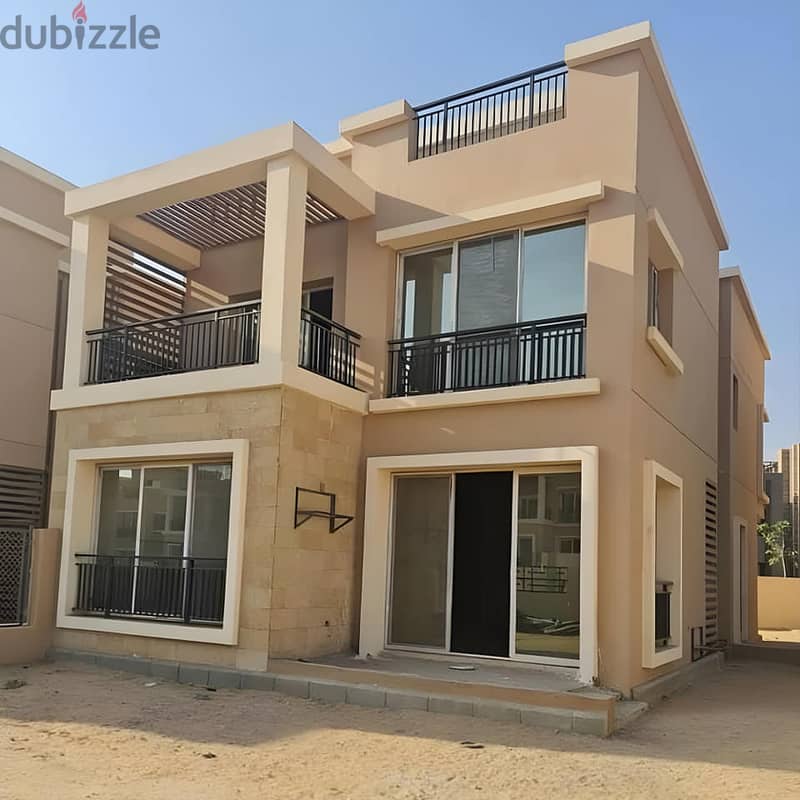 Double view villa with a special cash discount of up to 42% or interest-free installments for 8 years for sale in Taj City Compound, New Cairo - Prime 2