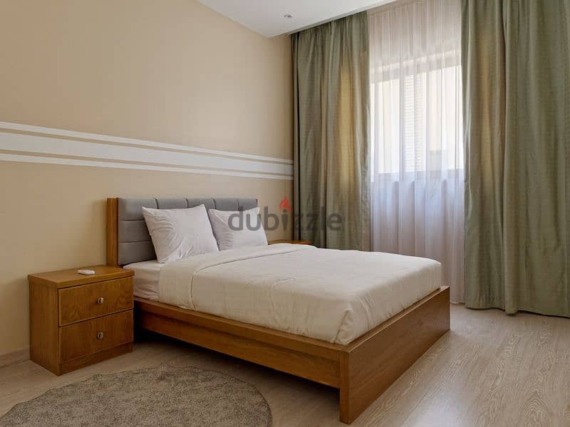 Distinctive, fully furnished apartment in Lake View Compound for rent 10