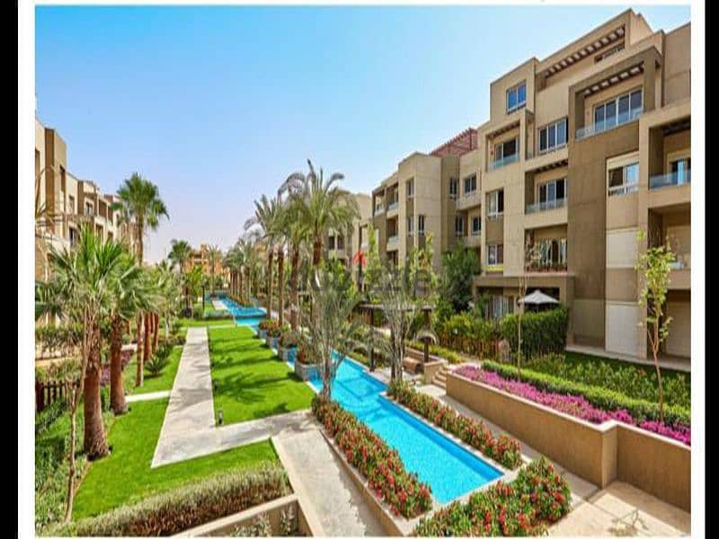 Own a distinctive apartment in Hap Town Compound in Mostaqbal City 1