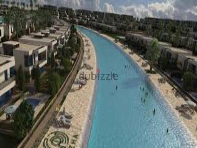 Direct on pool chalet prime location with kitchen and ACs  Azha 5