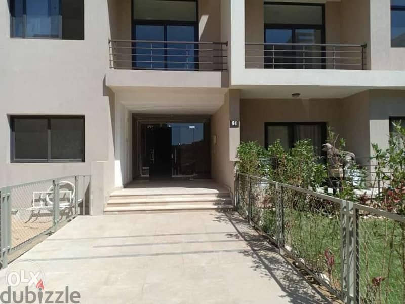 for sale apartment with garden finished ACs Furnished under price market in fifth square 11