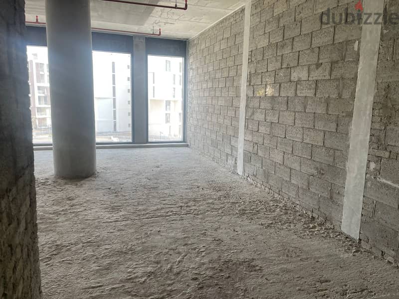 office for sale in EDNC Sodic new cairo التجمع الخامس core and shell 136m2 11