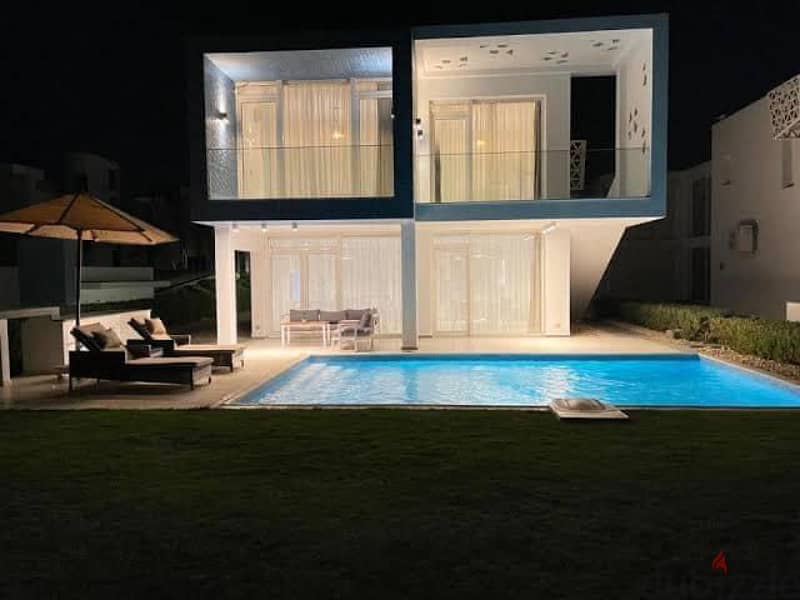 Two-bedroom chalet for sale, fully finished, with a view over the lagoon, Fouka Bay, Ras El Hekma, North Coast 13