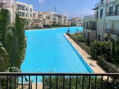 Direct lagoon chalet with furniture and appliances very prime location Marassi 0