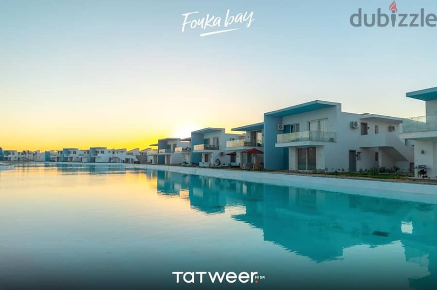 Finished Chalet for sale in Fouka Bay North Coast Fouka Bay Tatweer Misr in the most distinctive location in Ras El Hekma Bay with 10% down payment 9