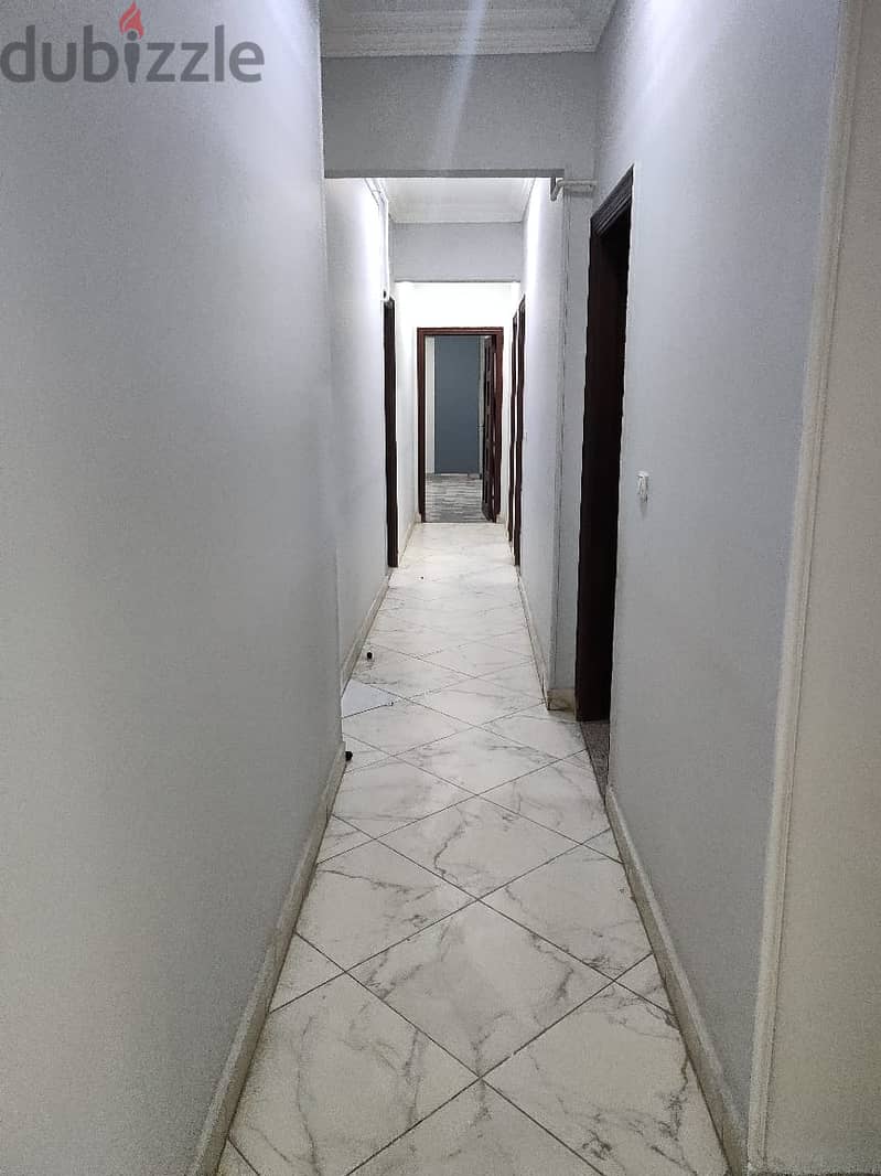 apartment 190m for sale ground floor with private entrance ready to move fully finished in 4th district in new Cairo 4