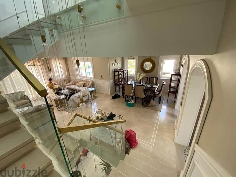 I villa for sale, Ready to move in Mountain View Hyde Park Compound in New Cairo, near the American University AUC 2