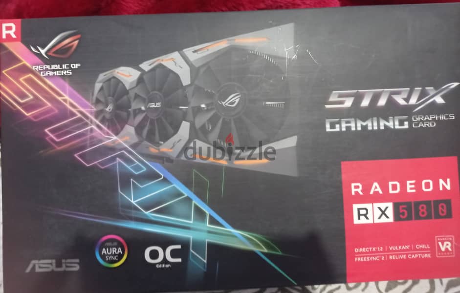 ASUS ROG STRIX RX 580 GAMING OC 8GB 0