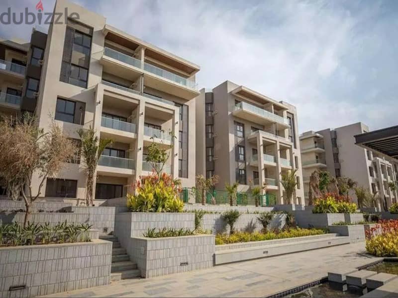 Now you can own your apartment with a private garden, ready to move in, with an attractive discount on cash, in the Fifth Settlement, fully finished, 1