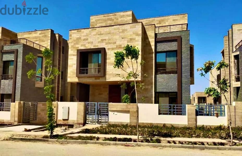 With a 37% discount, a villa for sale in Taj City, New Cairo, in front of the airport and the Kempinski Hotel, high privacy in installments over8years 9