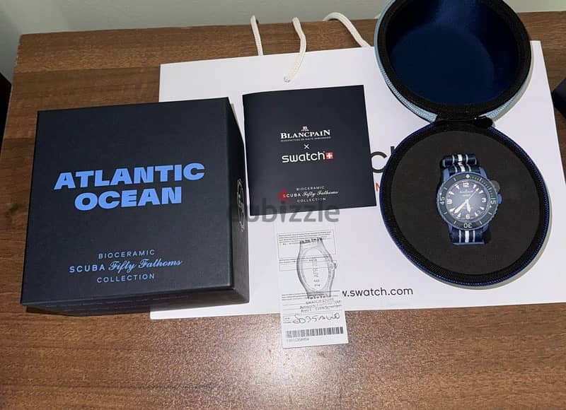 Blancpain x Swatch Atlantic Ocean 1