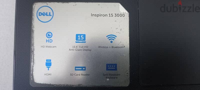 Laptop Dell Inspiron 15 3000 16