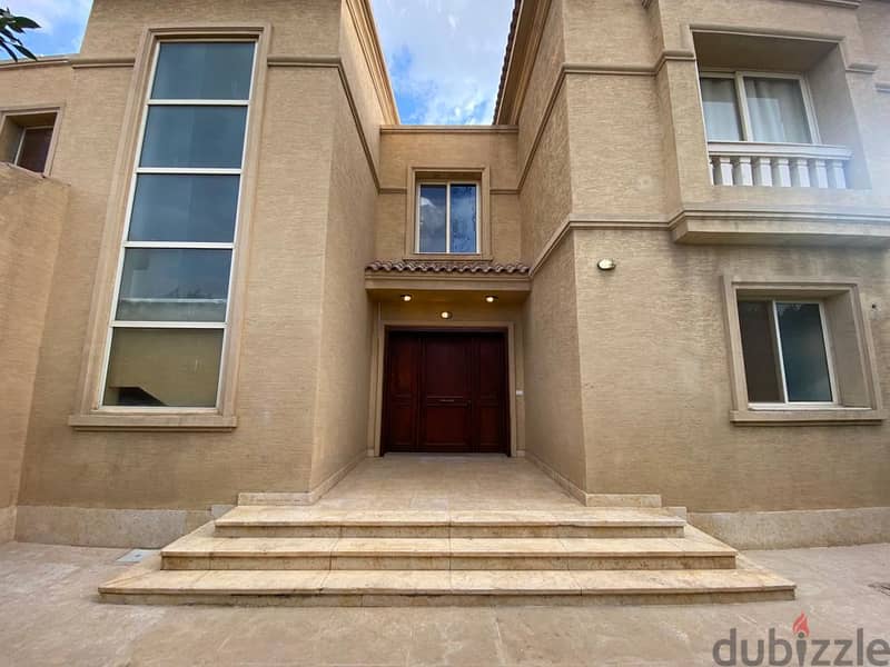 Furnished villa for rent in Katameya Heights New Cairo فيلا في قطامية هايتس القاهرة الجديدة للإيجار مفروشة بالكامل 16
