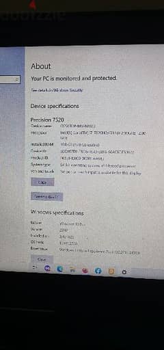 لاب توب Dell Precision 7520