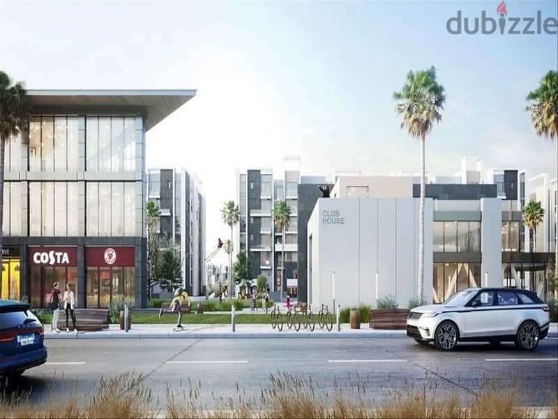 Townhouse 218m fully finished ultra modern and wonderful division from the inside in mostakbal city 8