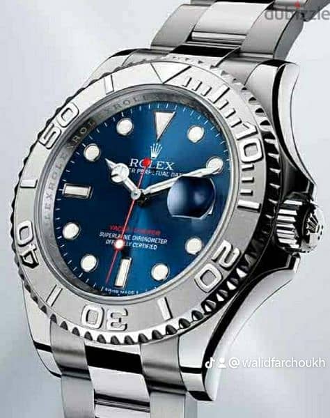 Rolex deep sea bleu / submariner / yachtmaster / date just bleu , 7