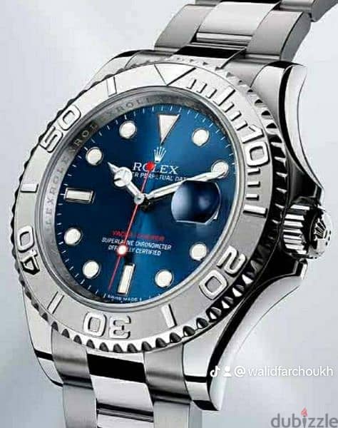 Rolex deep sea bleu / submariner / yachtmaster / date just bleu , 8