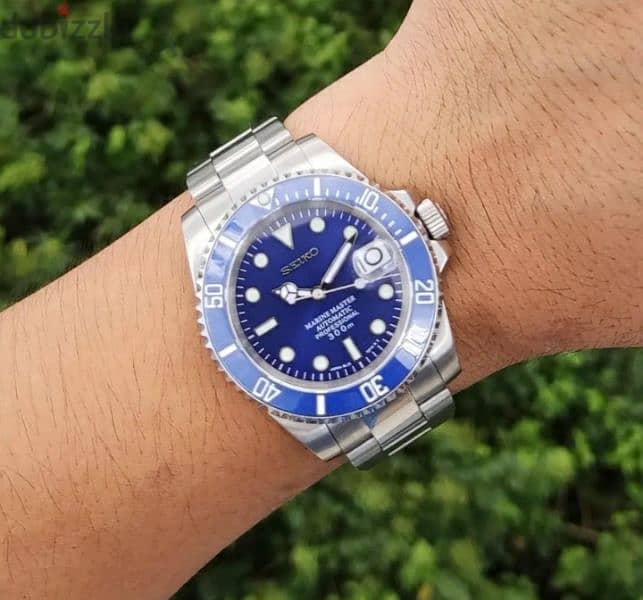 Rolex deep sea bleu / submariner / yachtmaster / date just bleu , 9