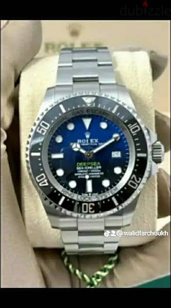 Rolex deep sea bleu / submariner / yachtmaster / date just bleu , 16