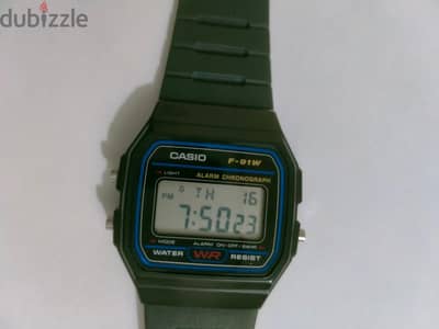 من أشهر موديلات كاسيو على الإطلاق - ساعة كاسيو أصلية Casio F-91W