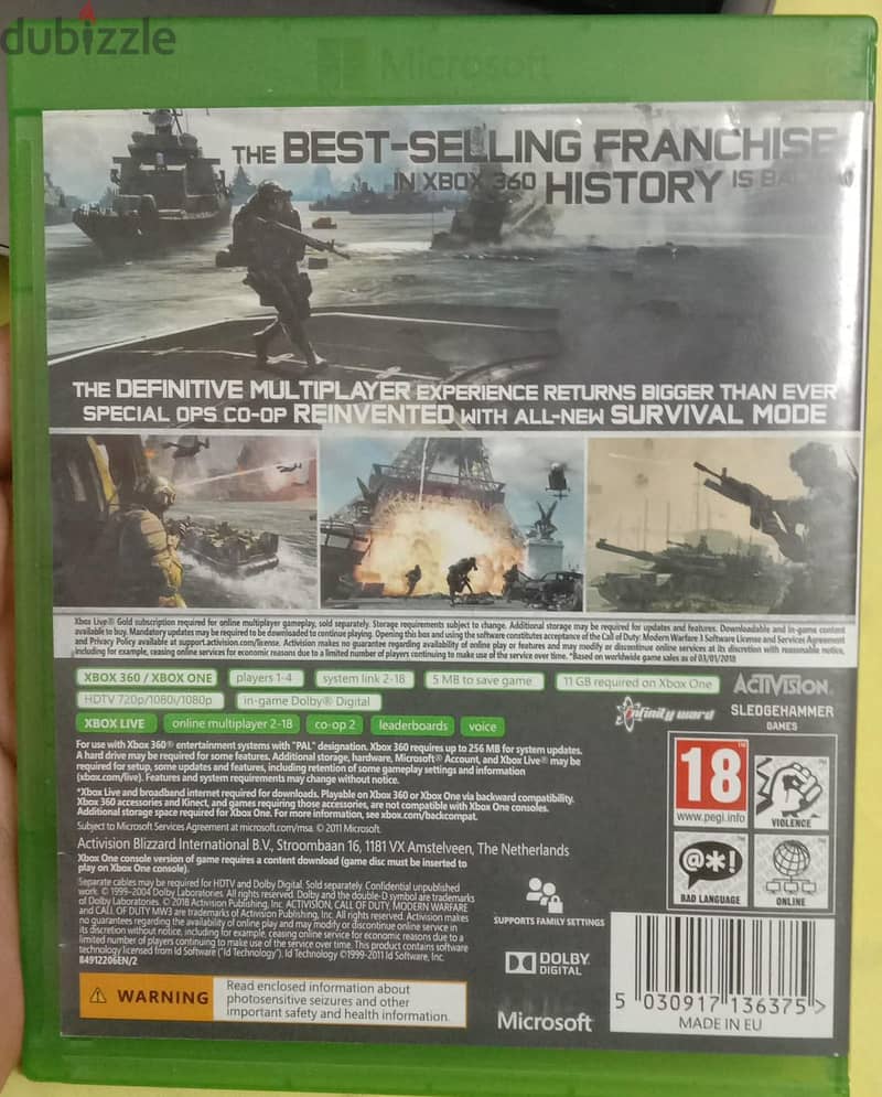 call of duty moder warface 2 cd xbox one 2