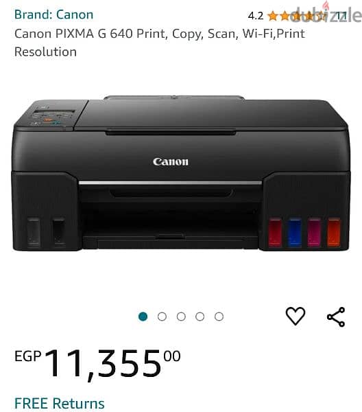 printer Canon g640 0