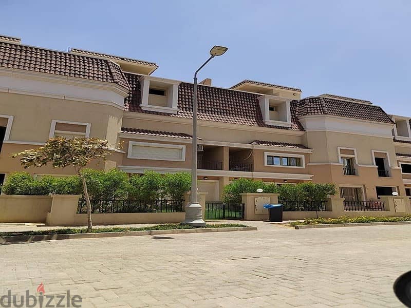 villa for sale with  a double view in sarai 11