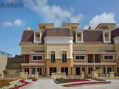 a private villa for sale in sarai compound  with double view and great location on the master plan 0
